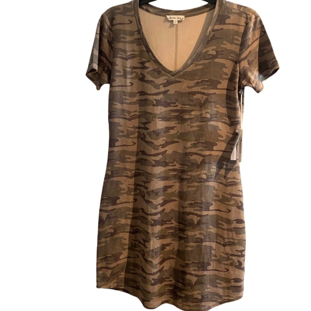 Another Love Aria Suede Vneck Dress Size XS
